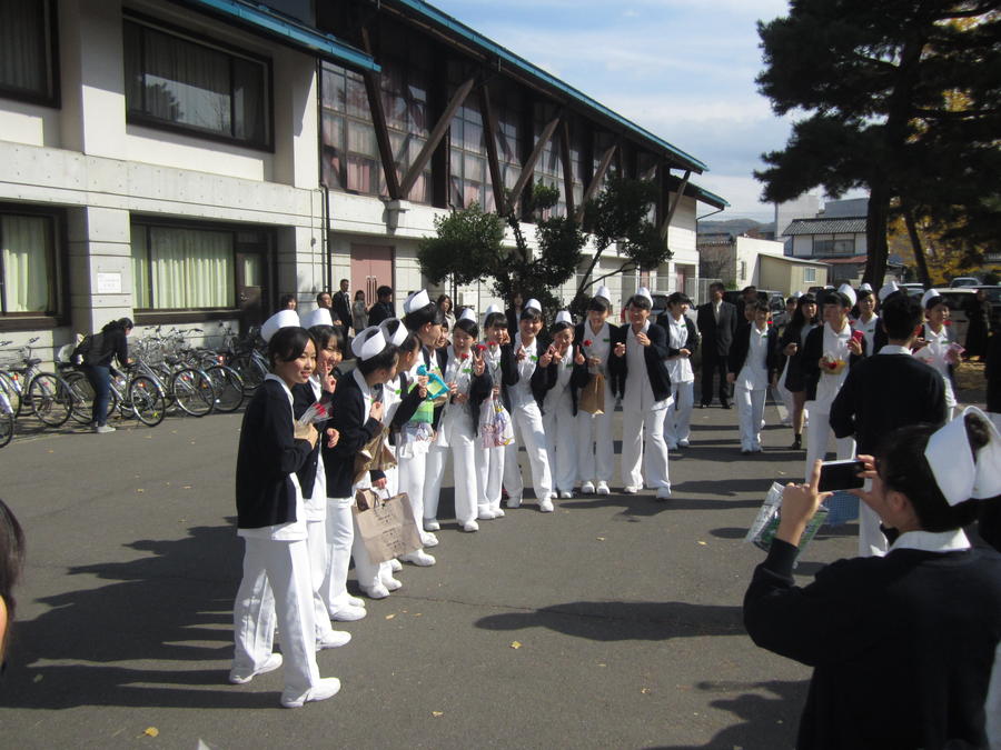 戴帽式後ほっと一息