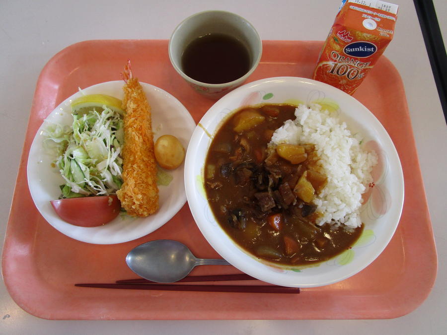 本日の昼食メニュー
